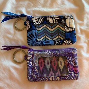 vera bradley zip ID cases